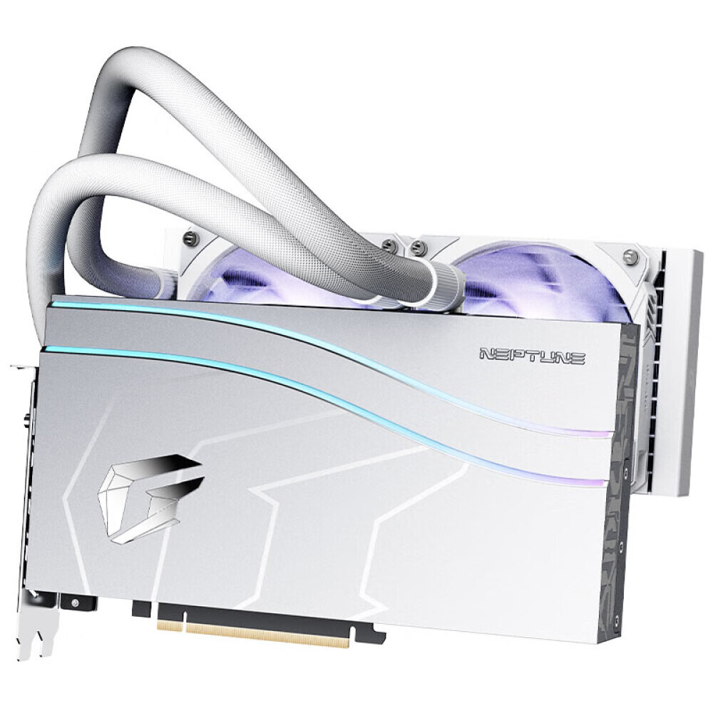 

Видеокарта Colorful iGame GeForce RTX 4070 Neptune OC-V 12ГБ, белый