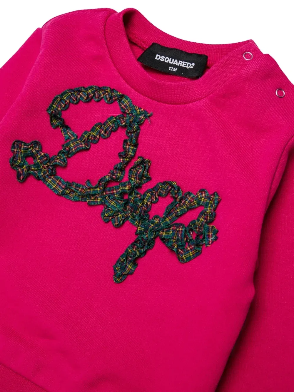 Толстовка с логотипом Dsquared2 Kids, розовый — фото 3
