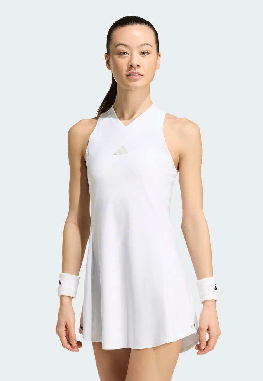 Спортивное платье ADIDAS PERFORMANCE 'Pro' белого цвета — фото 3