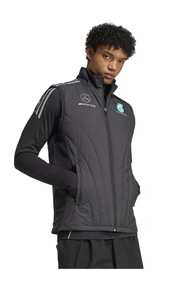 Мужской жилет с длинным рукавом Adidas, Black