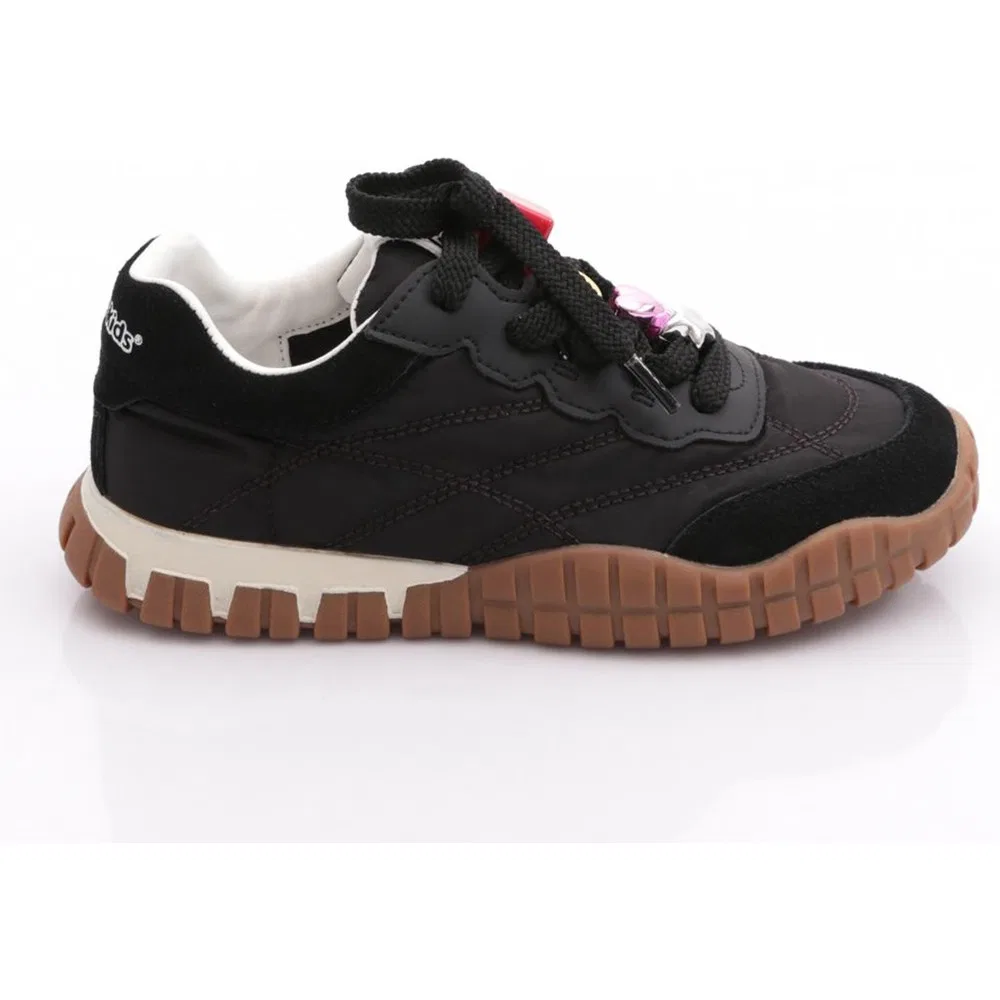 Детские спортивные кроссовки для девочек с сетчатым верхом Siyah Marco Kids