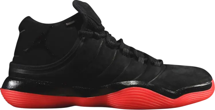 

Кроссовки Jordan Super.Fly 2017 Black Infrared, черный