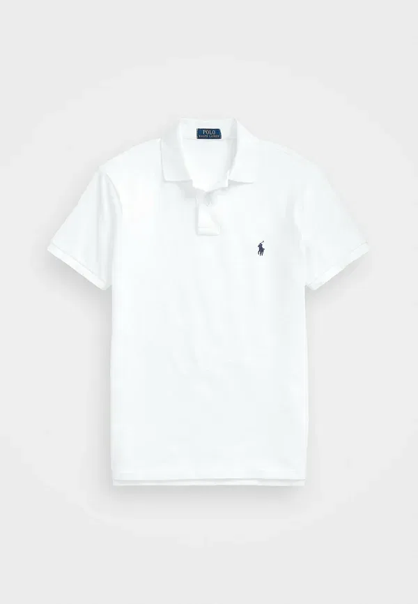 Футболка поло из хлопка Polo Ralph Lauren, белый — фото 4
