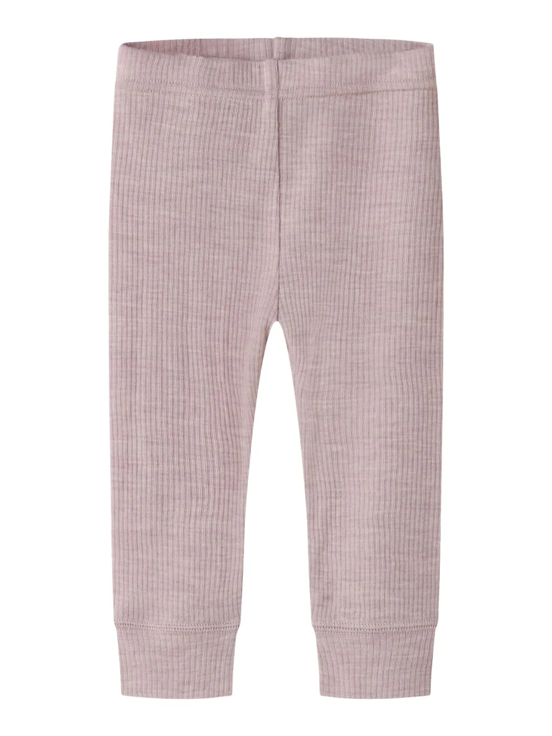 Леггинсы шерстяные NBNWAX WOOL RIB LEGGING Name It, фиолетовый