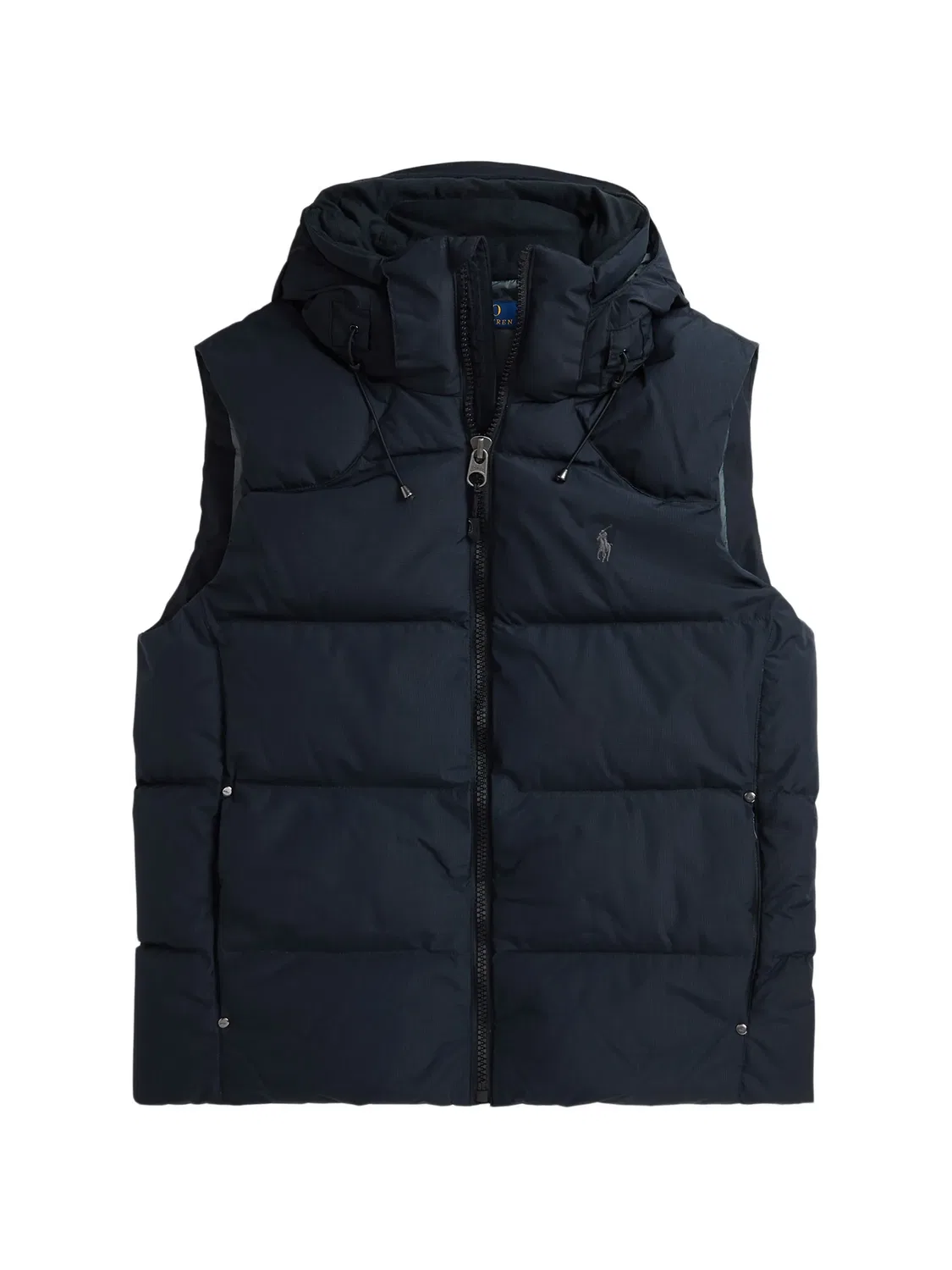 Polo Ralph Lauren Пуховый жилет с капюшоном, черный