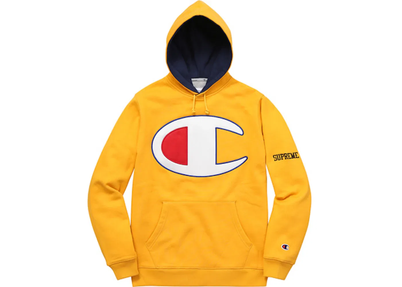 Мужская худи с принтом Supreme Hoodie, Gold