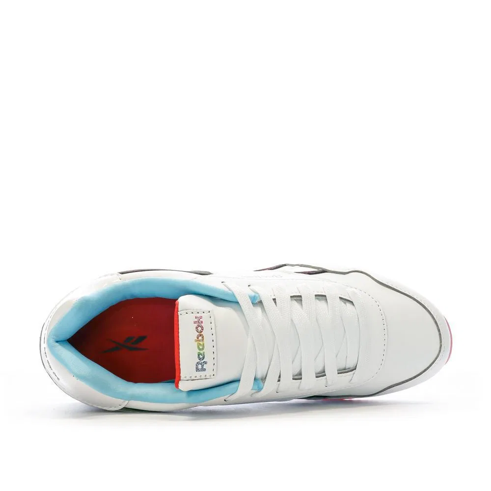Детские кроссовки для девочек Reebok Royal, Weiß/Rosa — фото 4