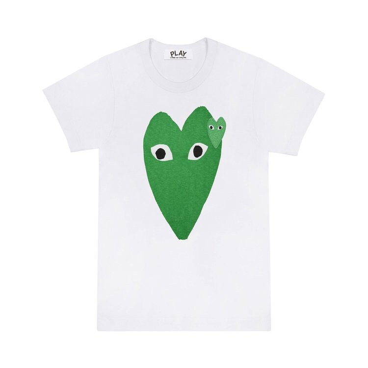 

Футболка Comme des Garçons PLAY T-Shirt 'White/Green', белый