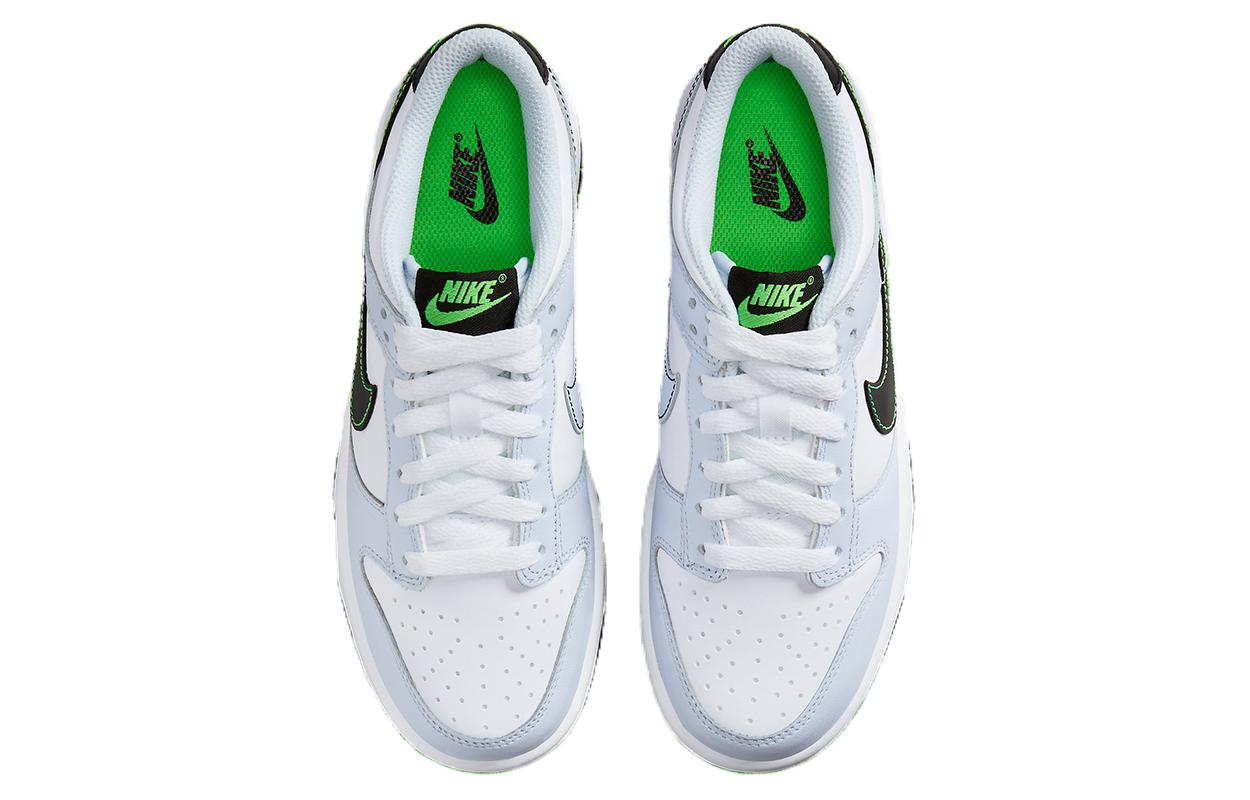 Dunk Low Grey Green Strike GS Nike, Бело-зелёный — фото 3