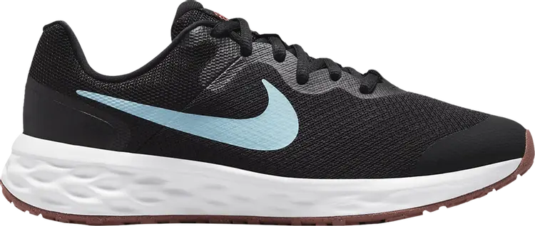 

Кроссовки Nike Revolution 6 GS 'Black Copa', черный