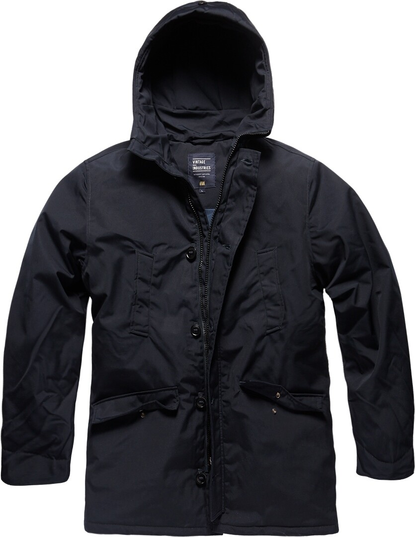 

Куртка Vintage Industries Archer, синяя, Черный, Куртка Vintage Industries Archer, синяя