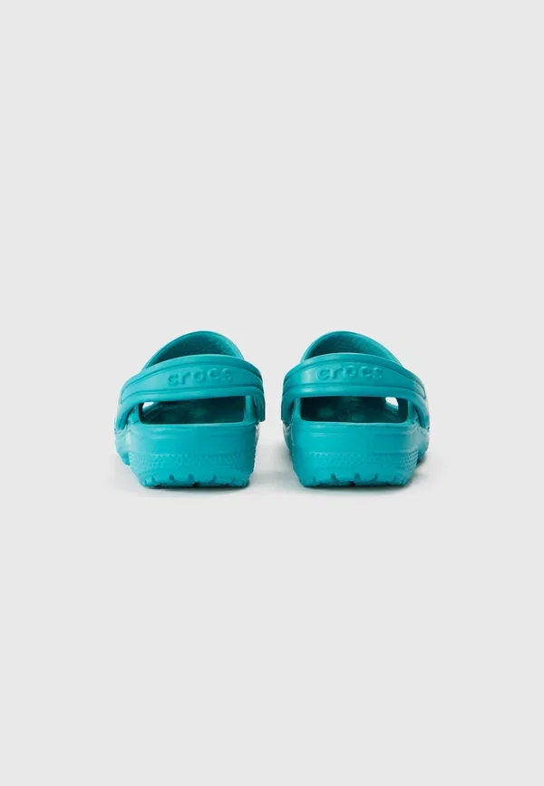 Детские мюли Crocs, бирюзовый — фото 3