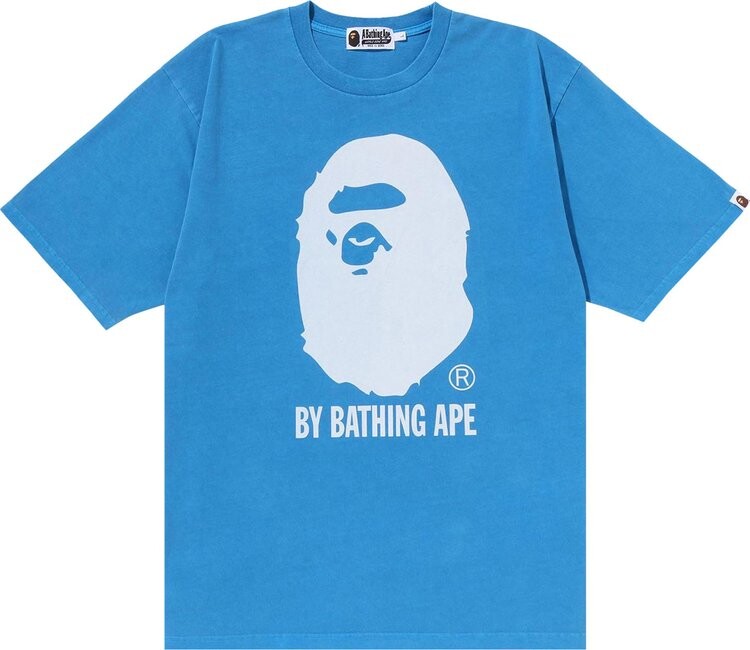 

Футболка BAPE Overdye By Bathing Ape Relaxed Tee 'Blue', синий