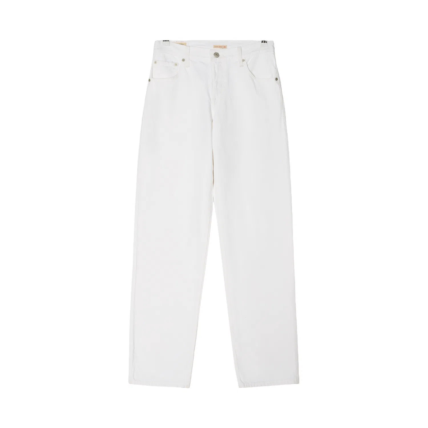 Джинсы прямые зауженные, White, Levis