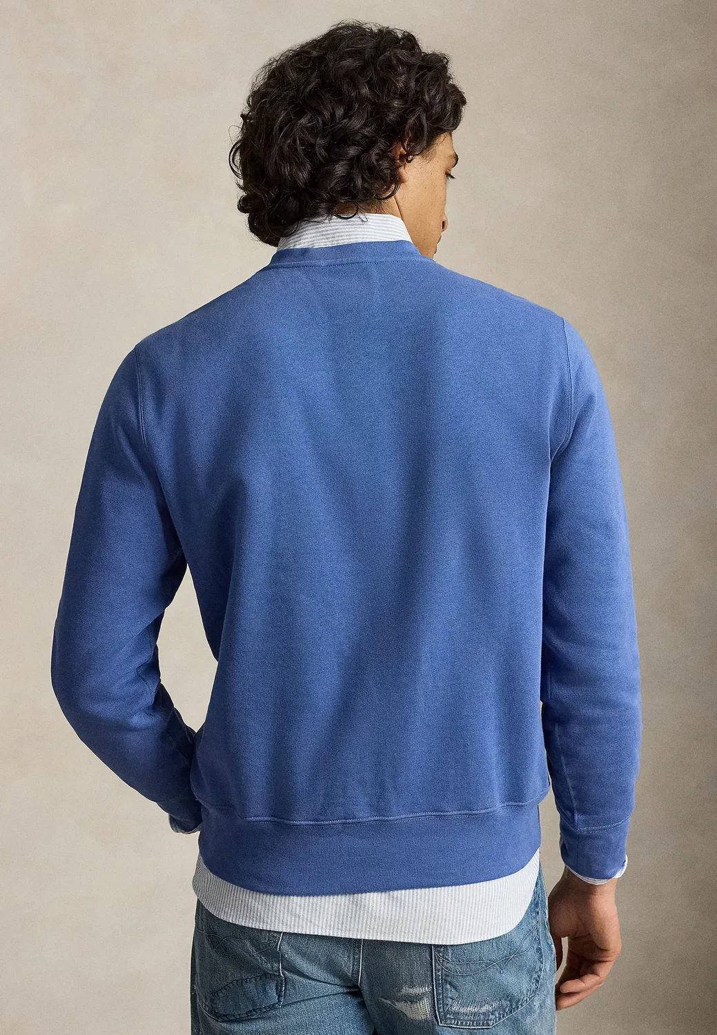 Флисовая толстовка Polo Bear - толстовка Polo Ralph Lauren, Bastille Blue — фото 3
