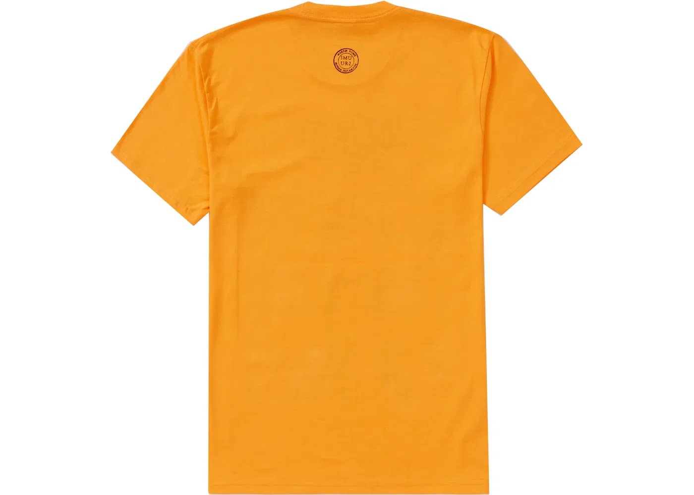 Мужская футболка с принтом Martin Wong Iglesia Pentecostal Supreme, цвет Bright Orange — фото 2