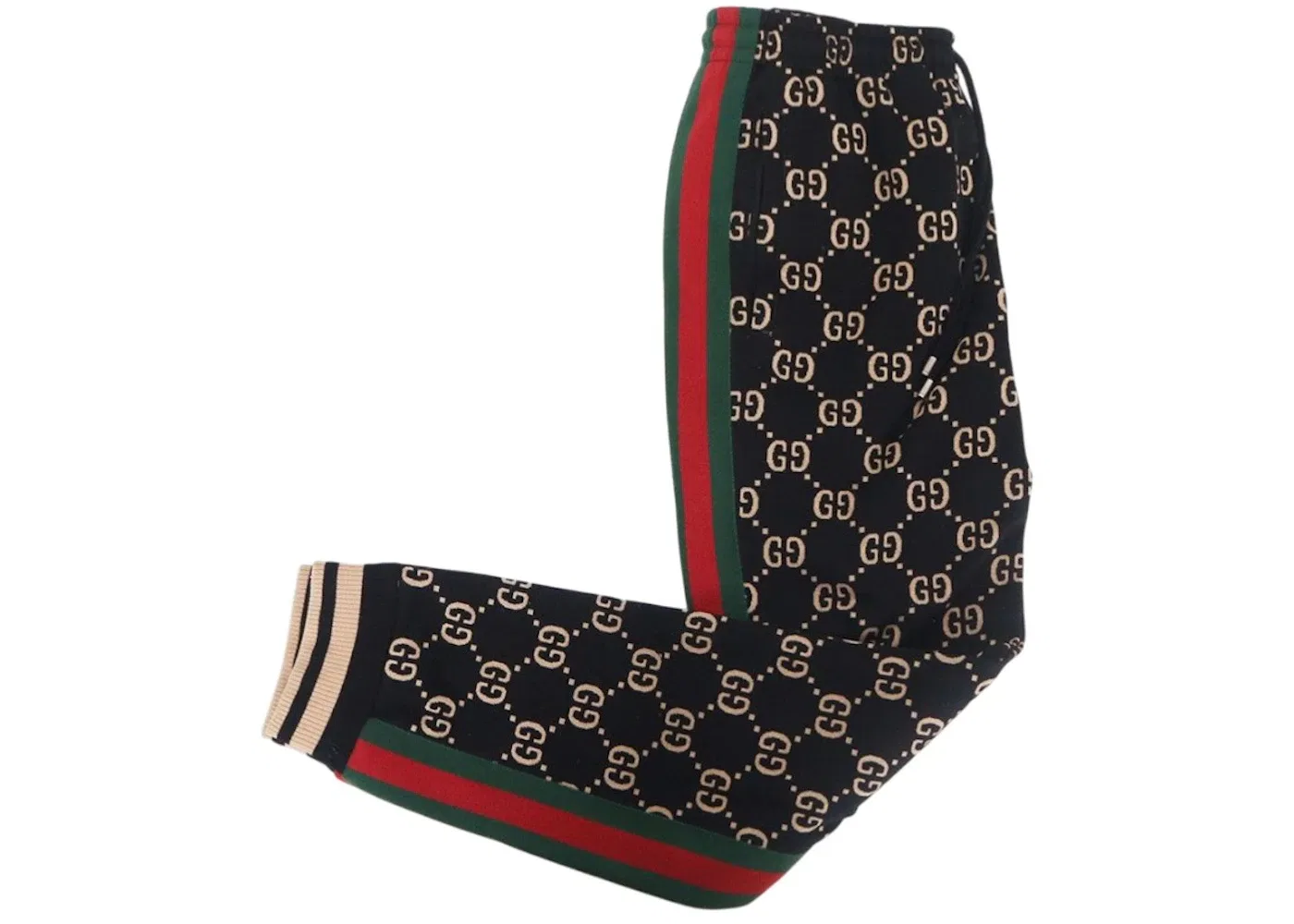 Мужские спортивные штаны с принтом Jogging Pant Gucci, Black Multi — фото 2