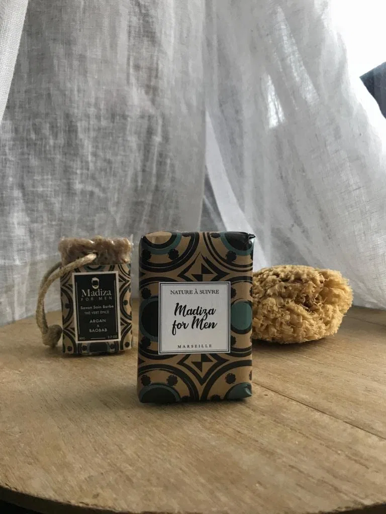 Органическое мыло для тела и волос Green Tea, MADIZA, 80 г — фото 2