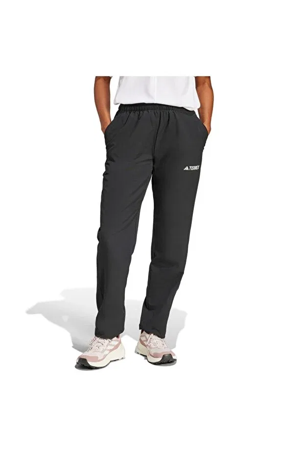 Женские спортивные штаны с принтом Terrex Multi Liteflex Sweatpants Adidas, Black