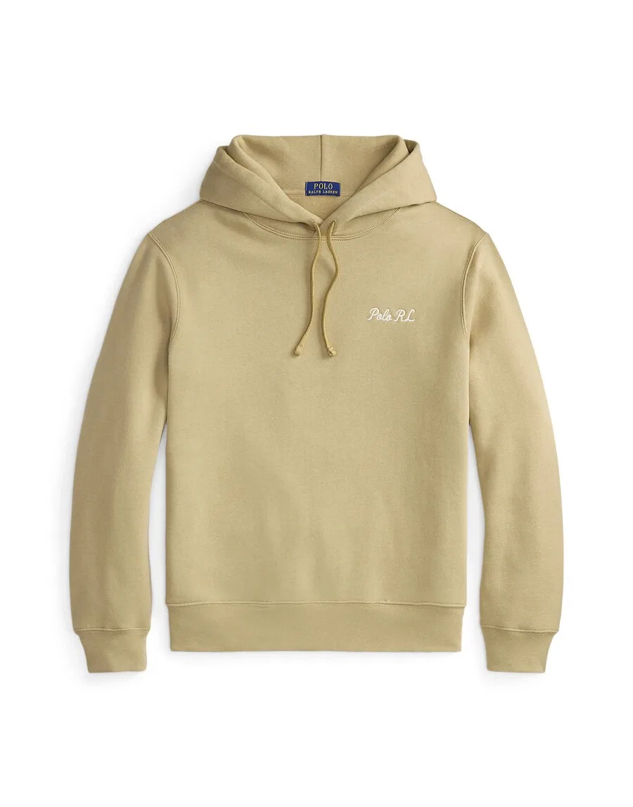 Толстовка Polo Ralph Lauren 'SEASONAL FLEECE' цвета хаки и оливкового