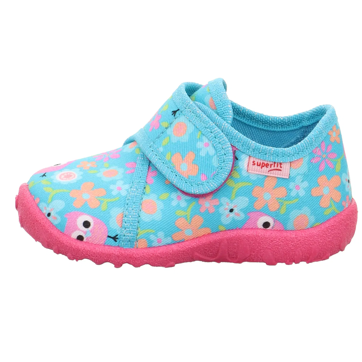 Домашние тапочки закрытые SPOTTY Superfit, бирюзовый — фото 3
