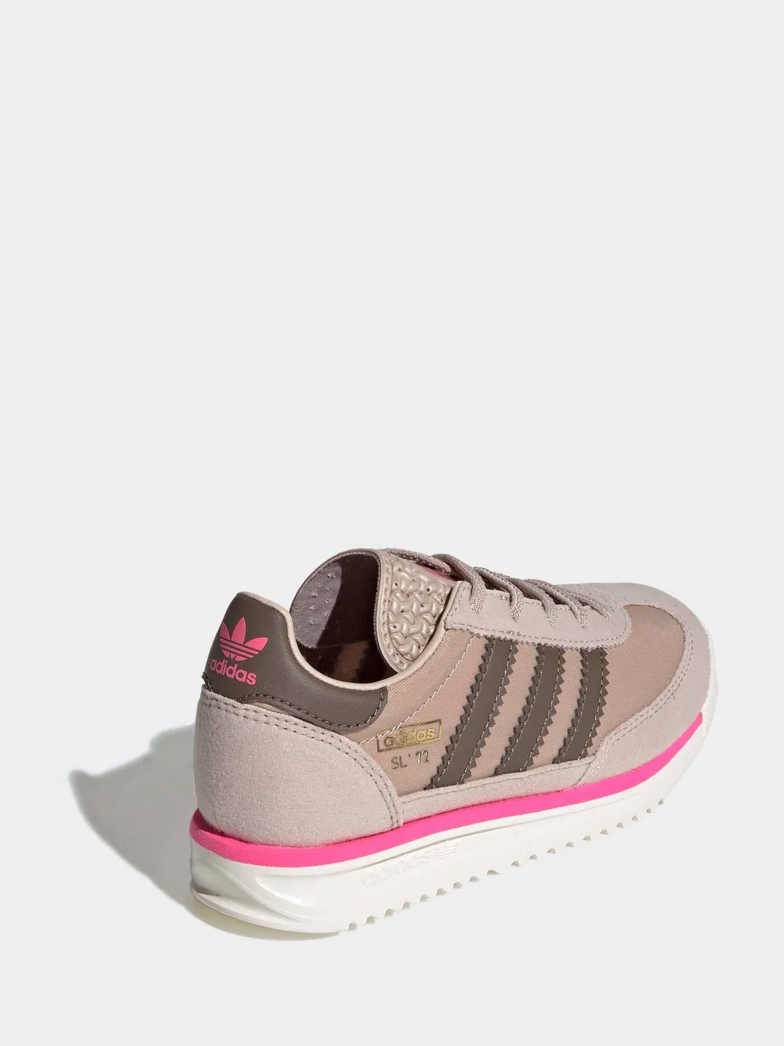 Кроссовки adidas Originals SL 72 RS, коричневый — фото 4