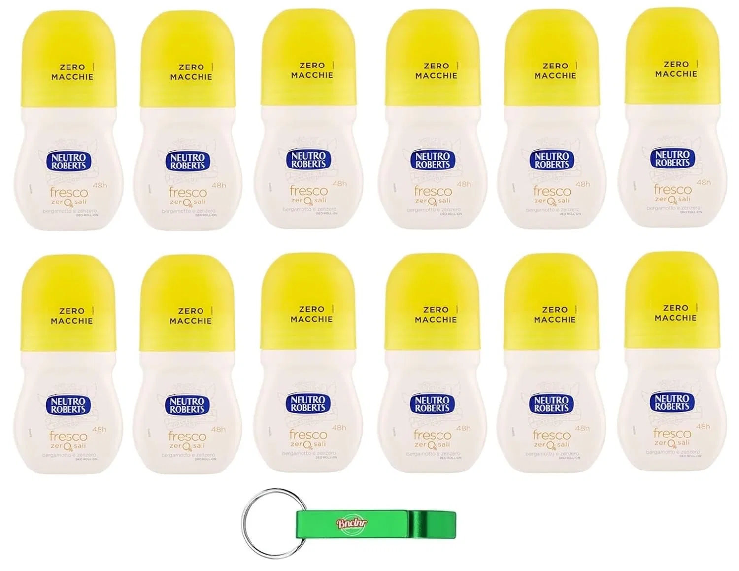 Дезодорант Roll-On Fresco Bergamot and Ginger, Beni Culinari, 12 шт. по 50 мл