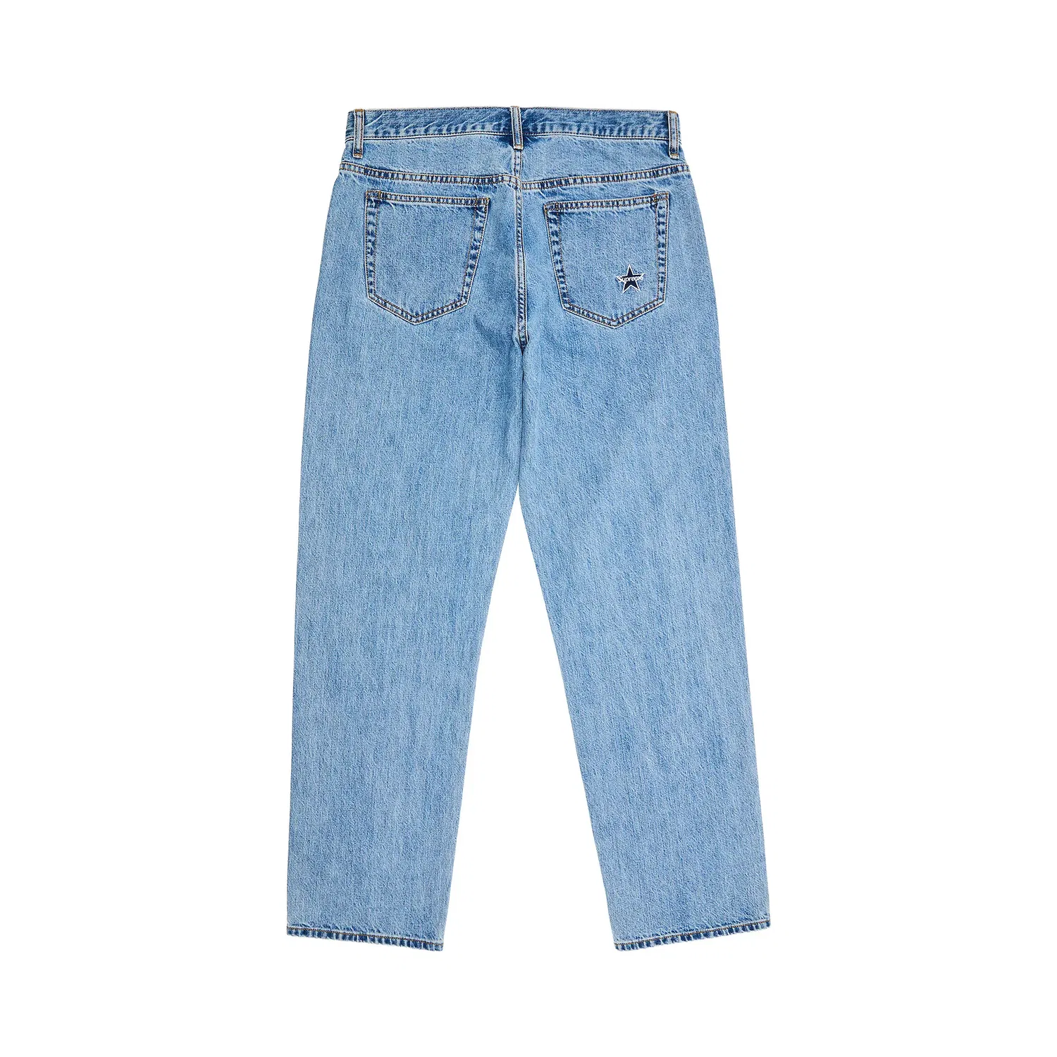 Джинсы Supreme Regular Jean, синий — фото 2