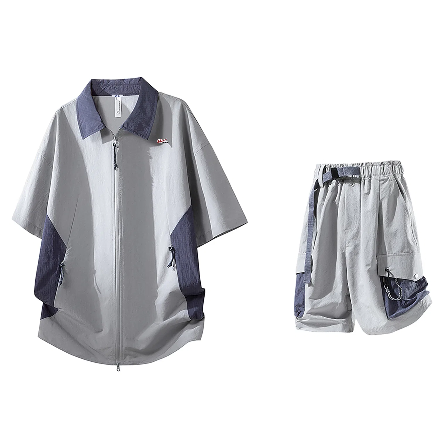 Детский комплект спортивной одежды с принтом, Twilight Purple (DIY Badge), WARRIOR — фото 3