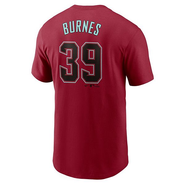Футболка с именем и номером Corbin Burnes Arizona Diamondbacks Nike — фото 4