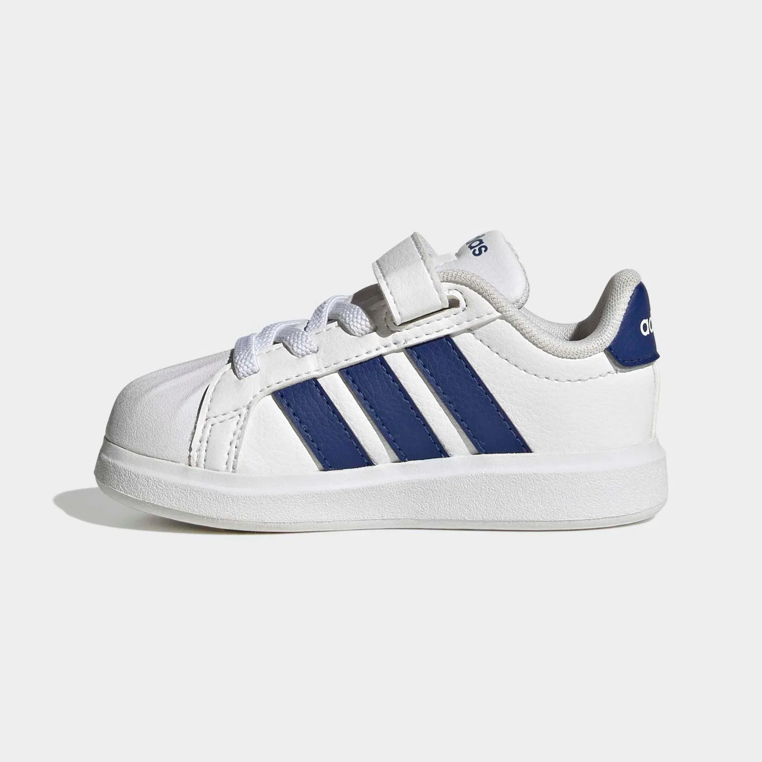Детские кроссовки с мыском из резины Adidas Sportswear, Cloud White/Mystery Ink/Ftwr White — фото 3