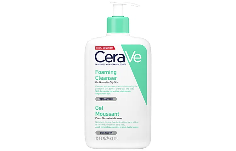 Очищающее средство для лица с аминокислотами CeraVe, 473 мл