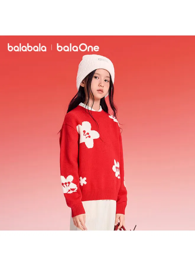 Пуловер с жаккардовым узором Balabala