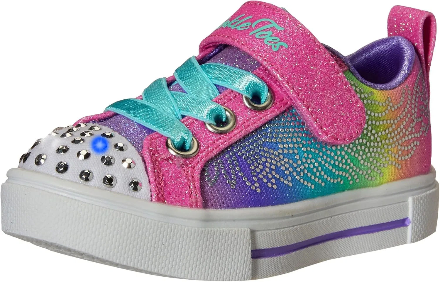 Детские кроссовки для девочек Winged Magic Skechers, Hot Pink/Multi