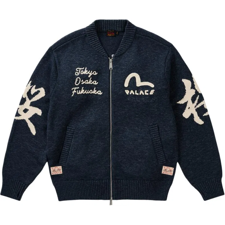 Детская куртка PALACE x EVISU, Marine Blue