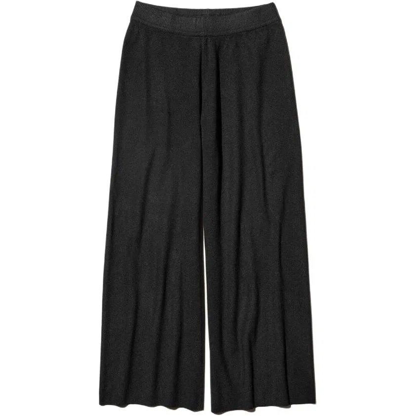 Женские трикотажные спортивные штаны прямого кроя UNIQLO, Black