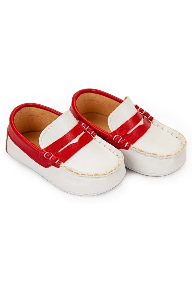 Детские пинетки для новорожденных хлопковые Ilkadım Home Booties Baby Pattini, Red