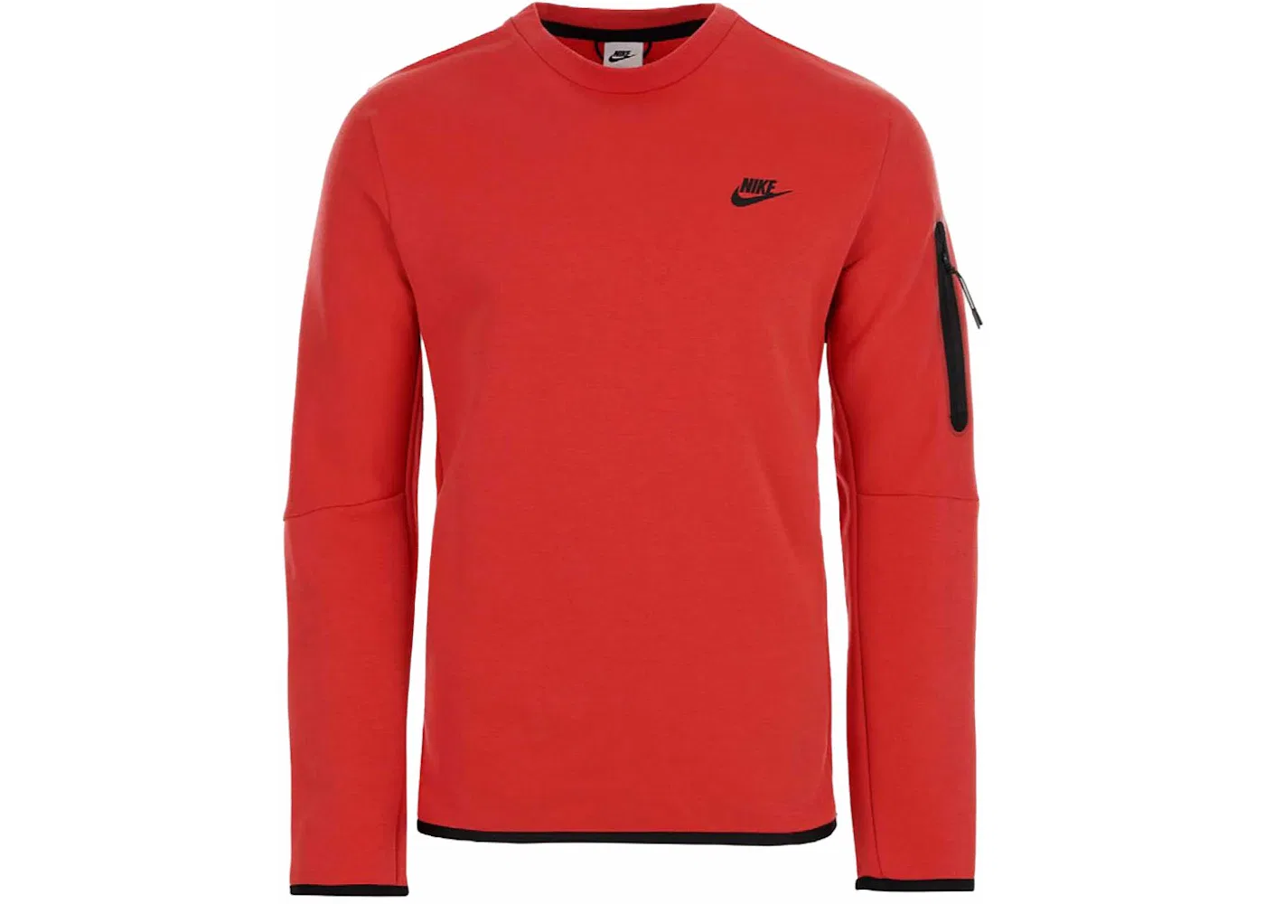 Мужской свитшот из футера Nike Tech Fleece Sweatshirt, Red