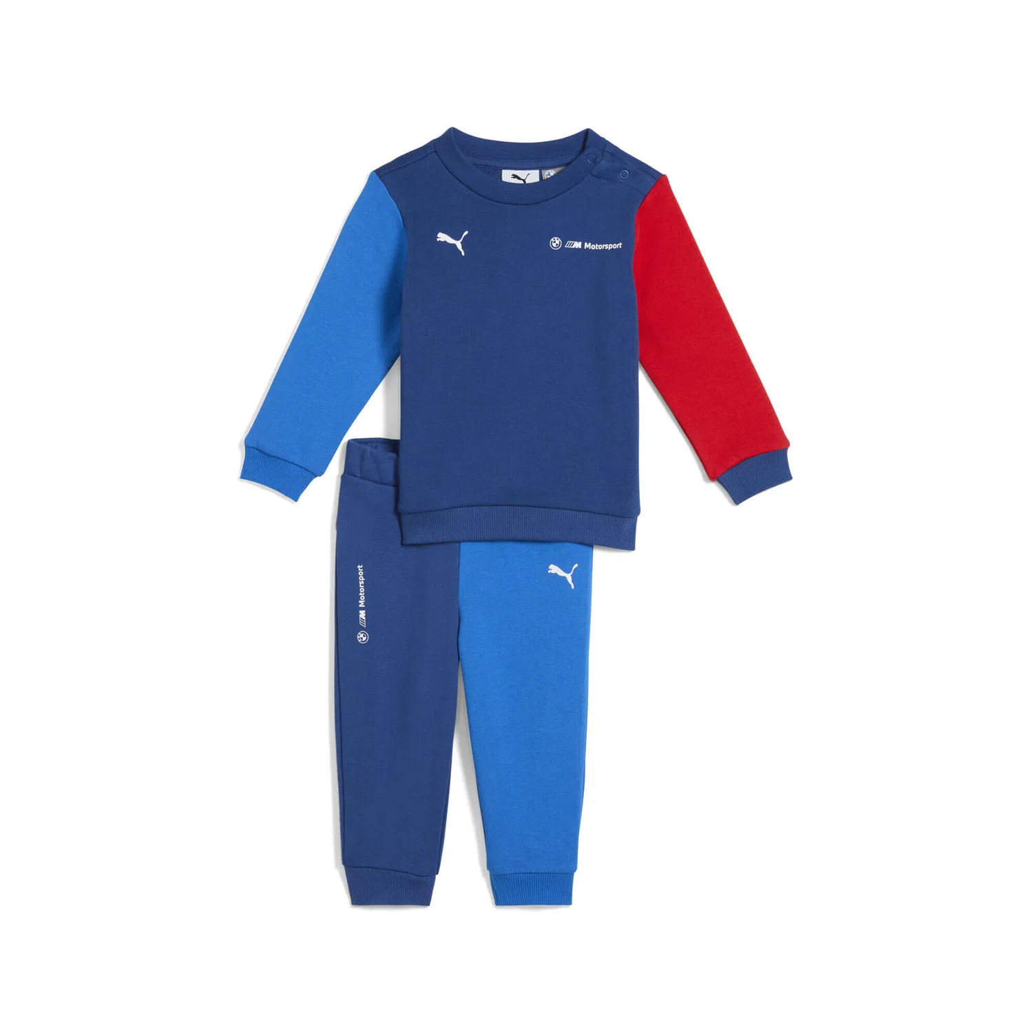 Детский спортивный костюм с длинным рукавом BMW M Motorsport Puma, Blau
