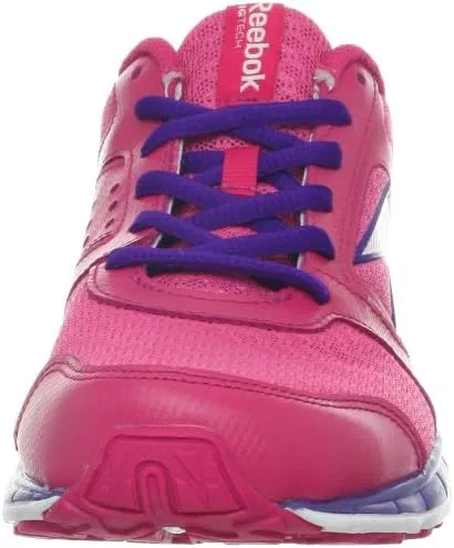 Детские кроссовки для бега ZigKick Alpha Reebok, Optimal Pink/Candy Pink/Ultraviolet/White/Polished Pink — фото 2