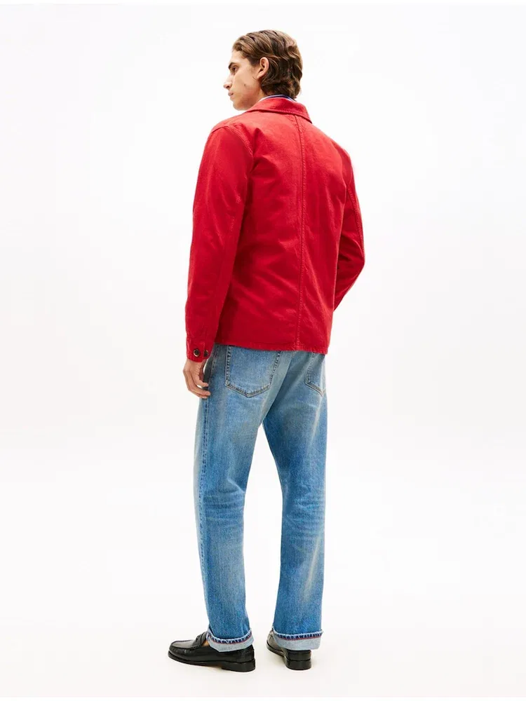 Куртка джинсовая, модель Chore TOMMY HILFIGER, Red — фото 3