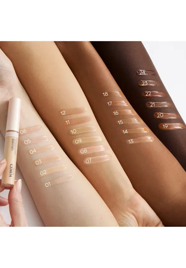 Консилер Love Fusion 24h Moisture Radiant Concealer - консилер 8 мл Kiko Milano, цвет 09 almond — фото 4