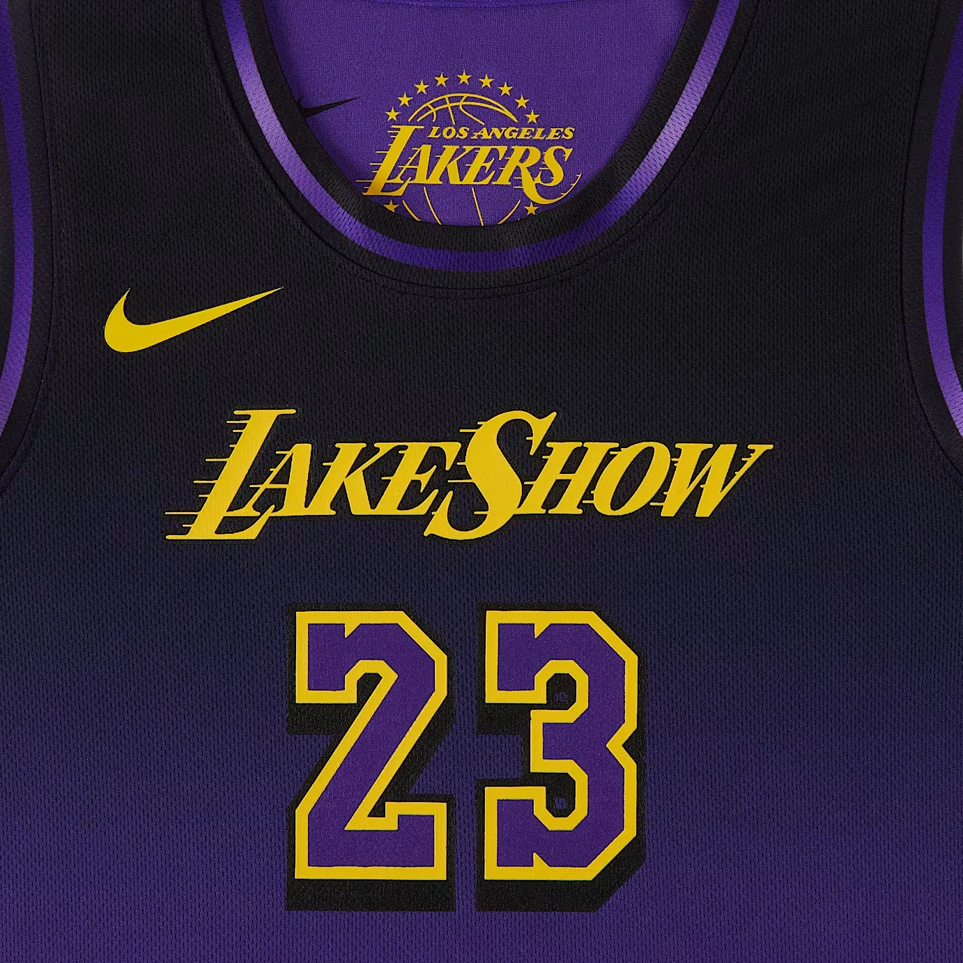 Детская майка без рукавов Nike x NBA Los Angeles Lakers, Фиолетовый — фото 4