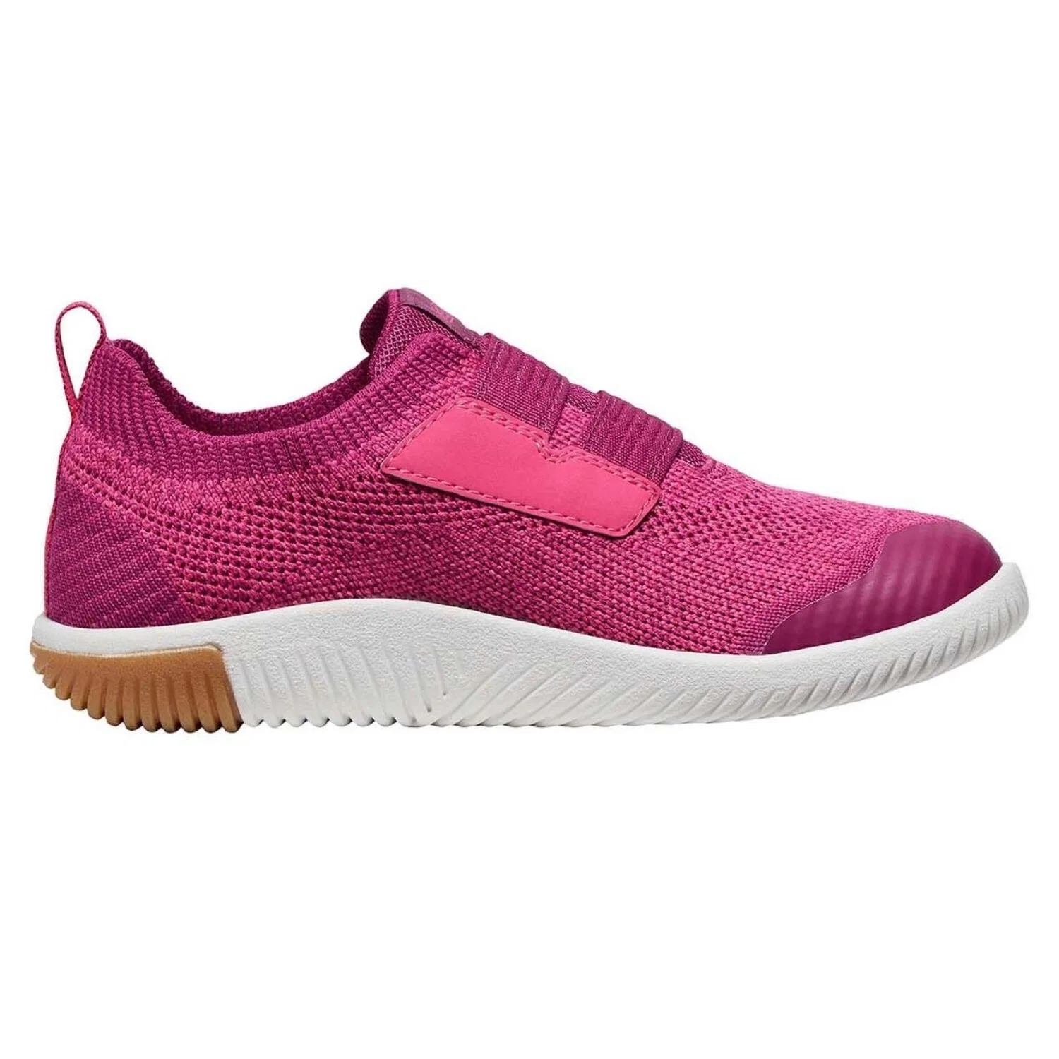 Детские спортивные кроссовки для девочек Keen KNX Knit DS, Цвет Роза 909 — фото 3