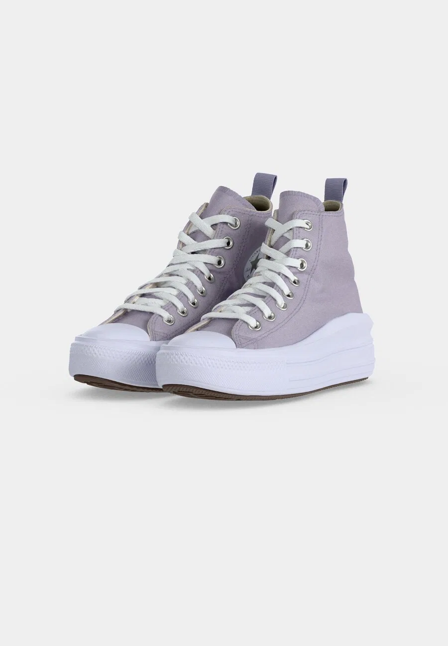 Кроссовки CONVERSE 'Ctas Move' лавандового цвета — фото 2