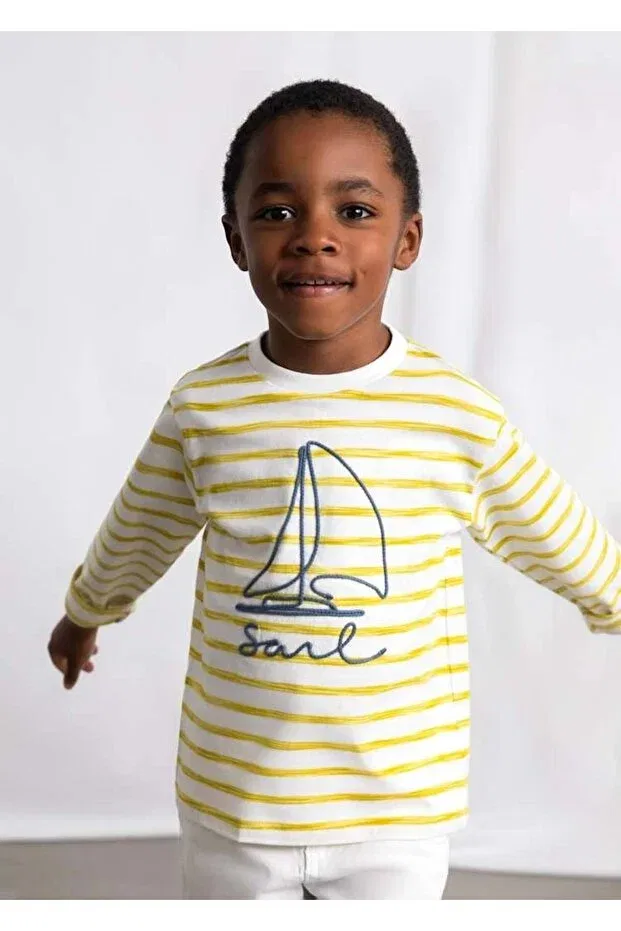 Детская футболка с длинным рукавом Sailing Long Sleeve Tshirt Mayoral, Green