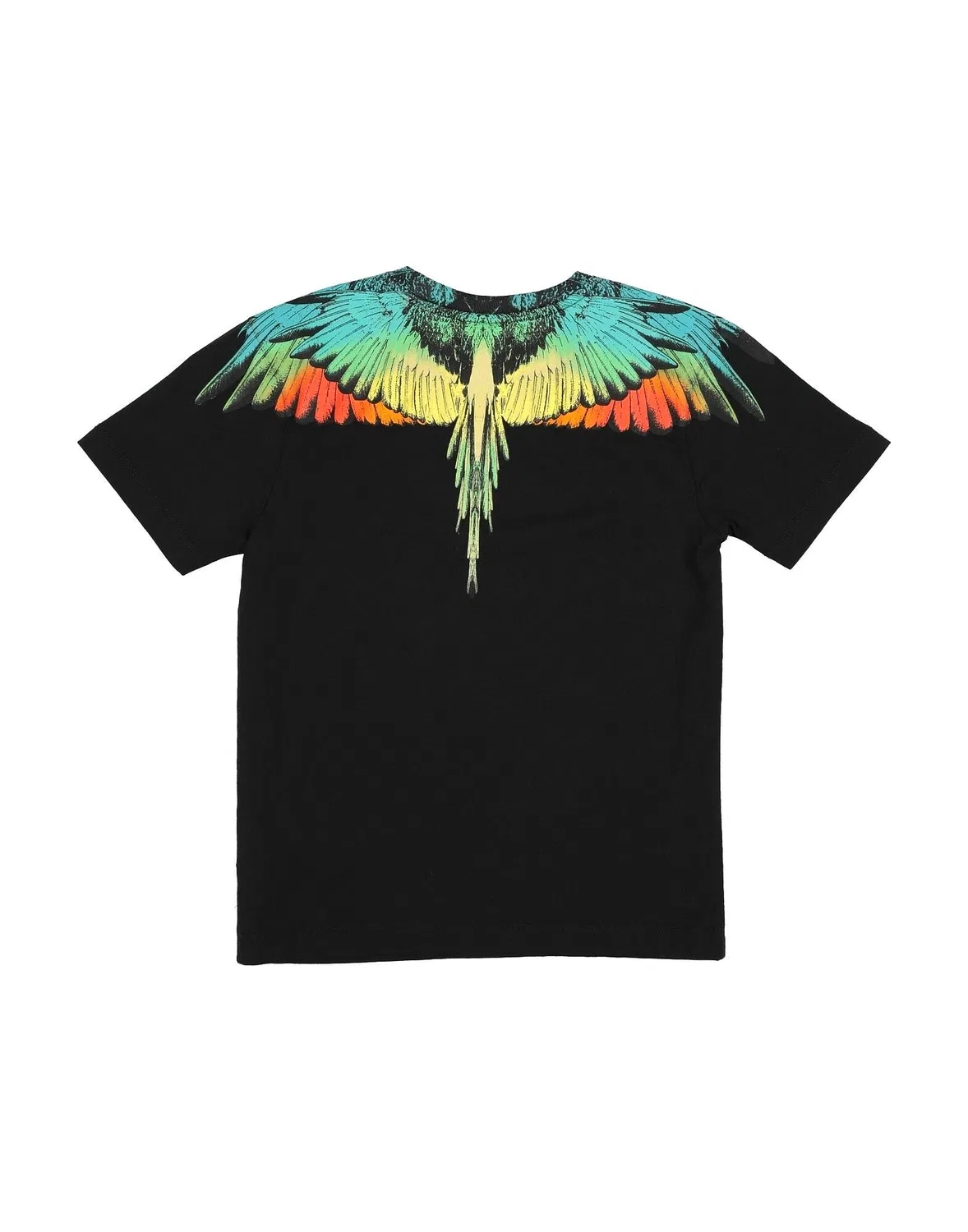 Детская футболка с принтом Marcelo Burlon, черный — фото 2