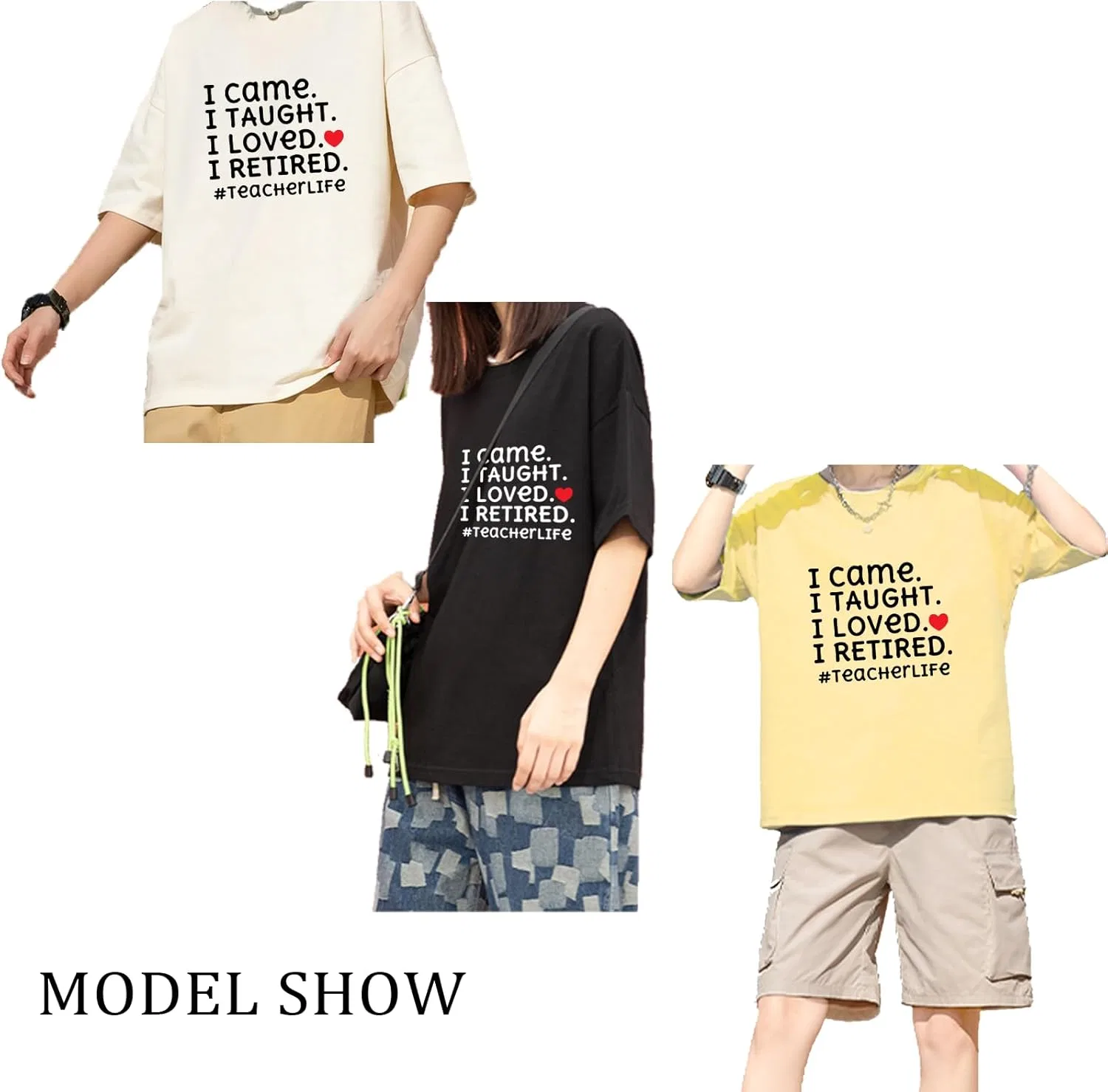Футболка с принтом Funny Short Sleeve Tee, Pink — фото 2