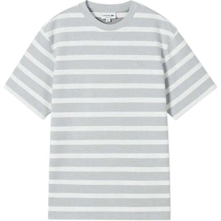 Мужская футболка с круглым вырезом TCX/Heather Gray LACOSTE