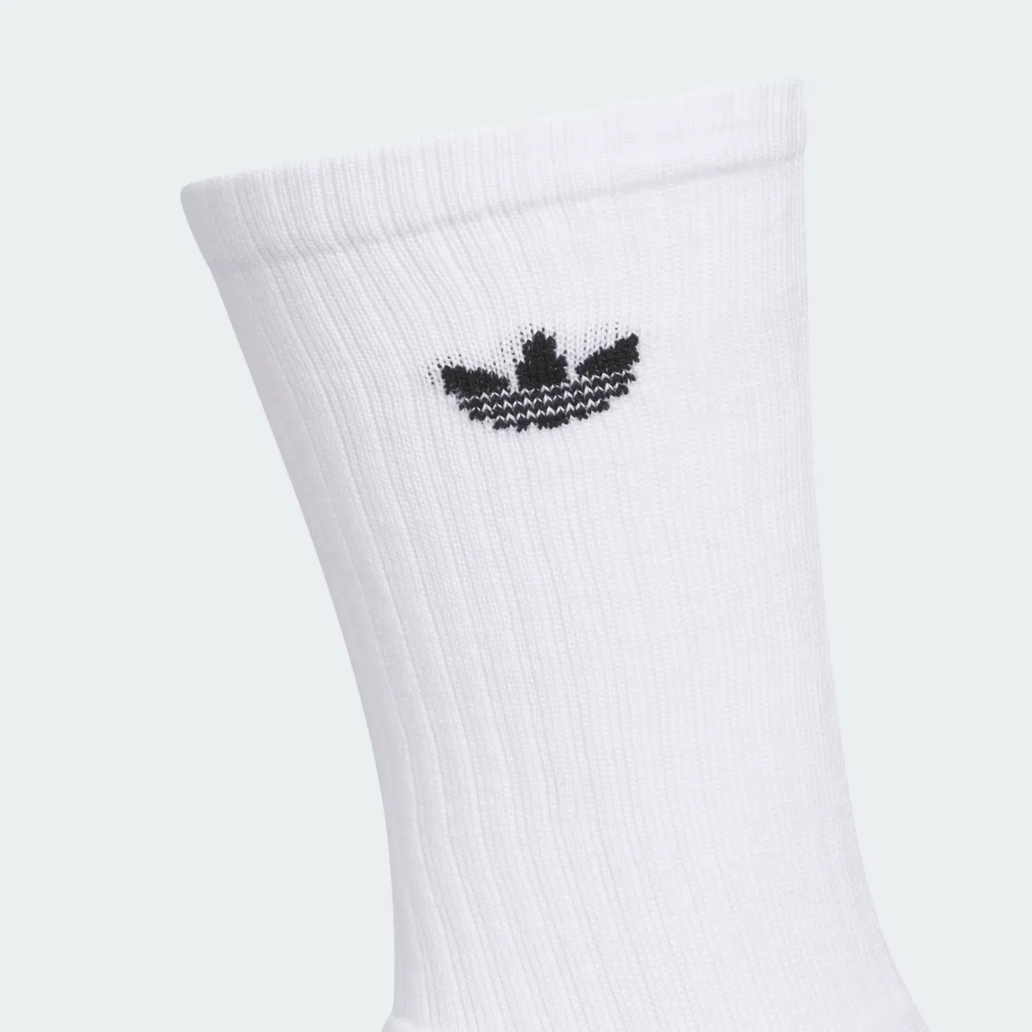 Носки влагоотводящие, набор из 6 пар, trefoil 2.0, Adidas Originals, белый/черный — фото 2